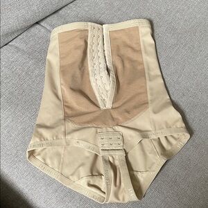 Beige High-Waisted Shapewear